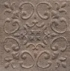 Вставка Kerama Marazzi STG/C481/SG1550 Браш Вуд коричневый тёмный 9.9х9.9