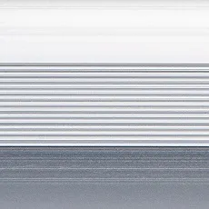 Порог (стык) Русский профиль  разноуровневый анодированный, 20*900 мм, Серебро матовое