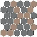 Мозаика из керамогранита Kerama Marazzi  AD/A673/MM Декор Агуста 6 мозаичный микс матовый 29,7x29,8x0,69