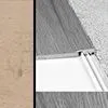 Порог Incizo 5 в 1 Quick-Step QSINCP 01291 Дуб белый высветленный, 1шт.